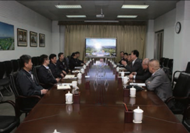 上海自仪仪表有限公司领导莅临上海电气集团天津钢管制造有限公司进行座谈交流